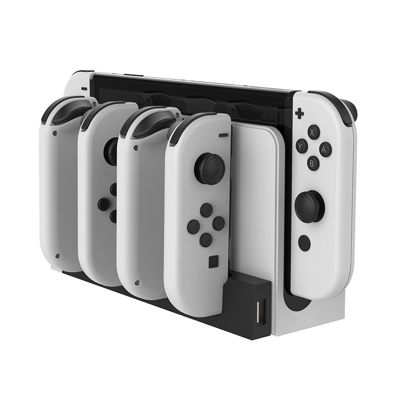 IPEGA For Nintendo Switch JoyCon 4 Slots Charging Dock Station Game Controller Charger with Indicator IPEGA For Nintendo Switch JoyCon 4 Slots Charging Dock Station Game Controller Charger with Indicator